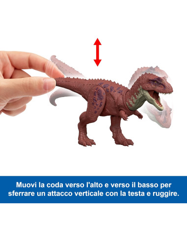 Jurassic World: El Renacer, Rugido salvaje...