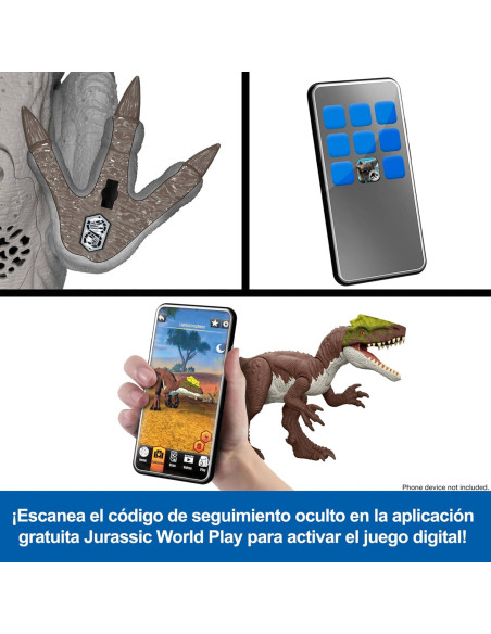 urassic World: El Renacer, Spiclypeus Rugido salvaje Juguete de dinosaurio