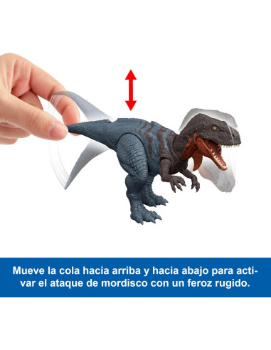 Jurassic World: El Renacer, Abelisaurio Rugido...