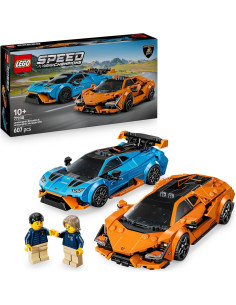 LEGO 77238 Speed Champions Lamborghini Revuelto y Huracán...