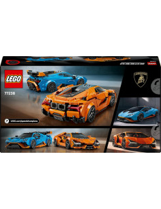 LEGO 77238 Speed Champions Lamborghini Revuelto y Huracán... 2