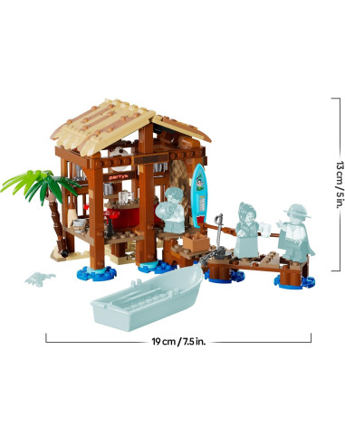 LEGO 75636 One Piece Cabaña Pueblo Molino -...
