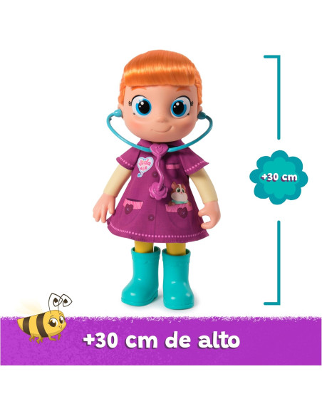 Vida the Vet, muñeca de niña pequeña de Vida Pelirroja y de 33 cm de Altura