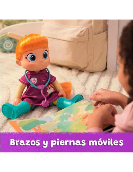 Vida the Vet, muñeca de niña pequeña de Vida Pelirroja y de 33 cm de Altura