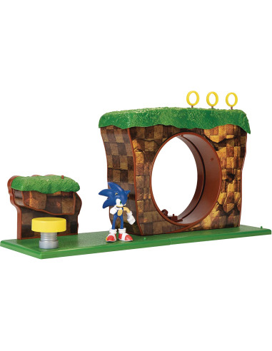 Sonic – Playset Sonic la Colina Verde