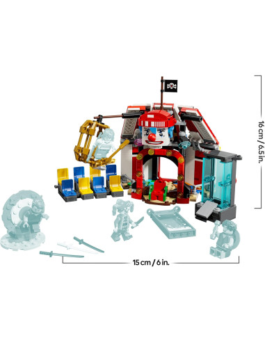 LEGO One Piece Carpa de Circo de Buggy el...