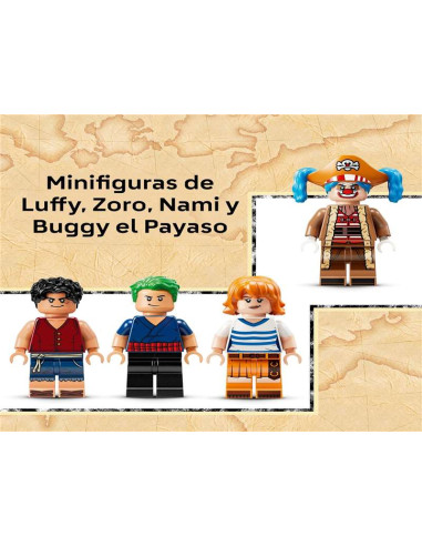 LEGO One Piece Carpa de Circo de Buggy el...