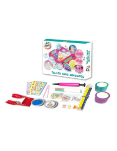 Taller Nano Adhesivos – Set creativo con 27 piezas (6+)