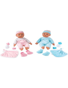 Gemelos blanditos PequeBB con dos muñecos bebé de 41 cm (2+)