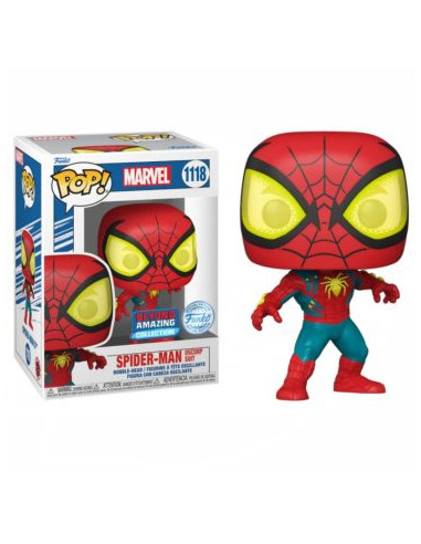 Figura Funko POP Spider-Man Oscorp Suit 1118 Marvel