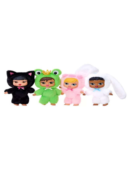 Caja sorpresa de peluche Bratz Bratziez Iconz Series con clip y accesorio