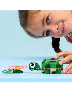 LEGO Creator 3en1 Tortuga Flor de Nenúfar - Figuras de... 2