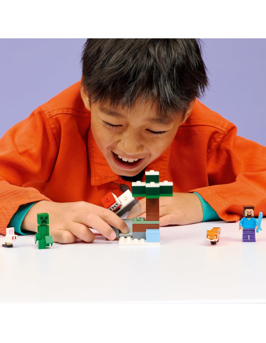 LEGO Minecraft La Aventura de Steve en la Taiga...