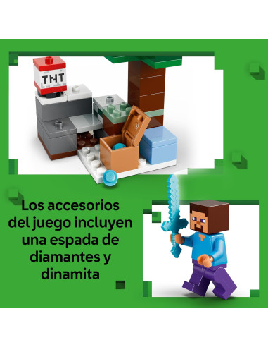 LEGO Minecraft La Aventura de Steve en la Taiga...