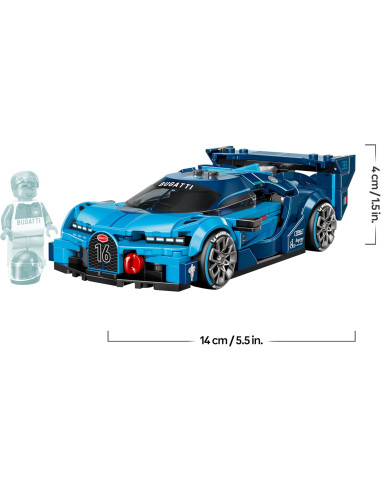 LEGO Speed Champions Coche Hiperdeportivo...