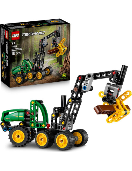 LEGO Technic Cosechadora con Ruedas John Deere 1470H - Vehículo Agrícola de Juguete