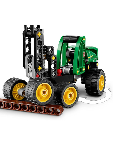 LEGO Technic Cosechadora con Ruedas John Deere 1470H - Vehículo Agrícola de Juguete