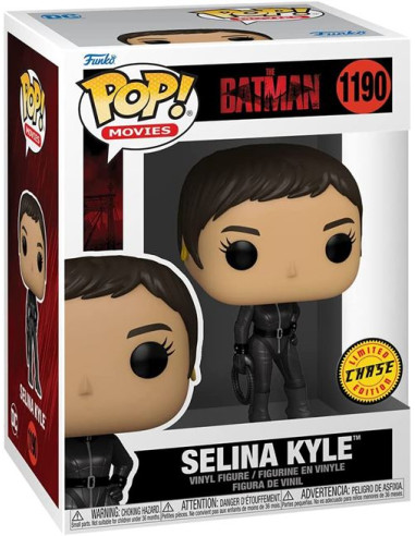 Funko Pop Movies: The Batman - Selina Kyle w/Chase. Chase!!