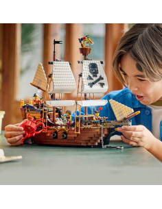 LEGO Creator 3 en 1 Barco Pirata Clásico de Juguete –... 2