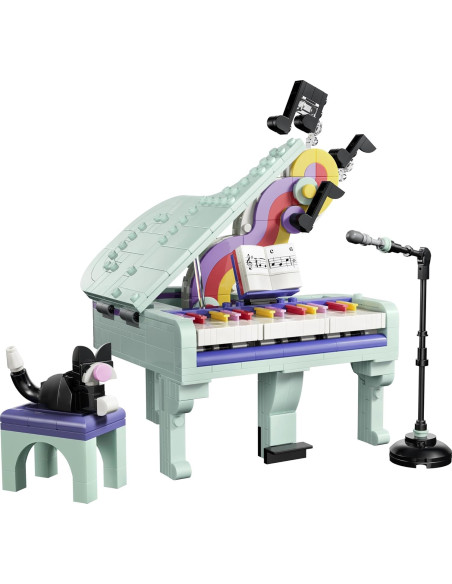 LEGO Creator 3en1 Piano Musical Decorativo con Gato de Juguete - Transformable