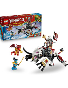 LEGO NINJAGO Zilvar y Bestia Dragón Grimtak – Figura...