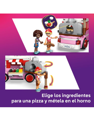 LEGO Friends Pizzería Móvil – Camión de Comida...