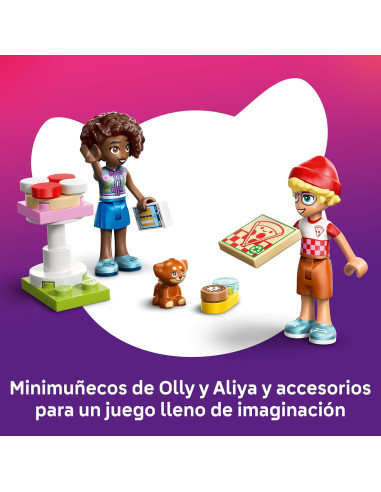 LEGO Friends Pizzería Móvil – Camión de Comida...