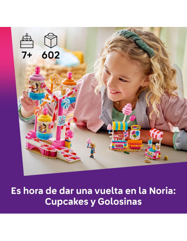 LEGO Friends Noria: Cupcakes y Golosinas