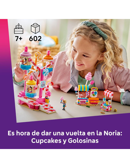 LEGO Friends Noria: Cupcakes y Golosinas