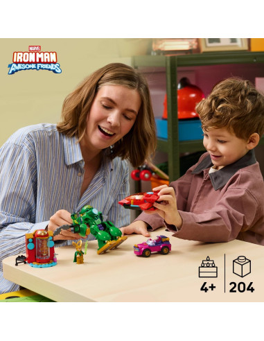 LEGO | Marvel Loki vs. Equipo Iron Man –...