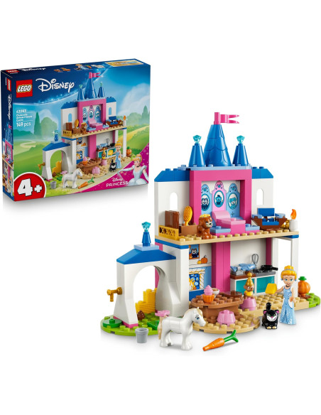 LEGO | Princesas Disney Castillo de Cenicienta y Sus Amigos Animales