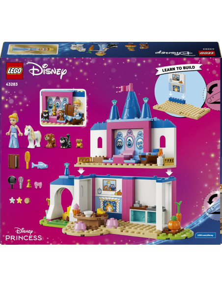LEGO | Princesas Disney Castillo de Cenicienta y Sus Amigos Animales