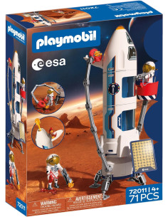 PLAYMOBIL Space Esa Cohete de investigación a Marte|...