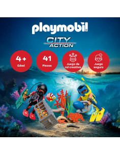 PLAYMOBIL | City Action | Buzo policía con Tesoro | 2... 2
