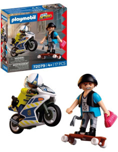 PLAYMOBIL | City Action | Persecución policial en Moto |...