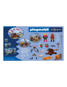 Playmobil Knights 72117 Catapulta de Caballeros Dragón  2
