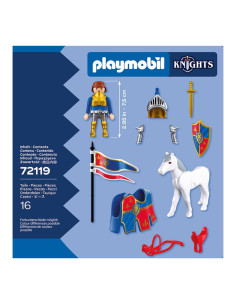 Playmobil Knights Caballero León  2