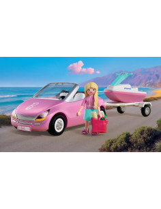 Playmobil Barbie: Coche Descapotable 72123 2