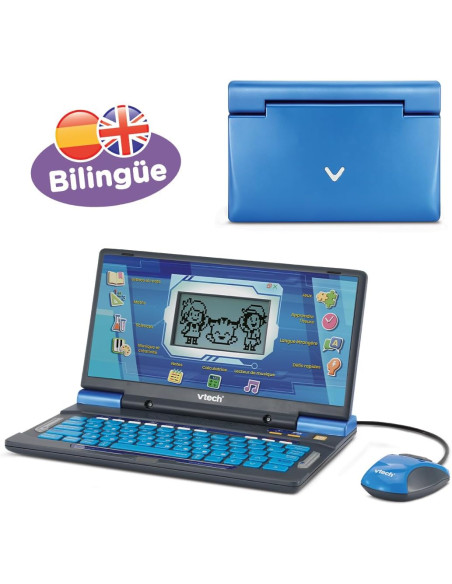 Genio XL Bilingüe Español-Inglés, Ordenador Interactivo, Juguetes Electrónicos