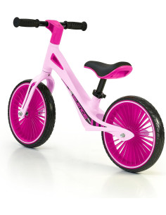 FEBER Balance Bike Rosa, Bicicleta sin Pedales Deportiva,...