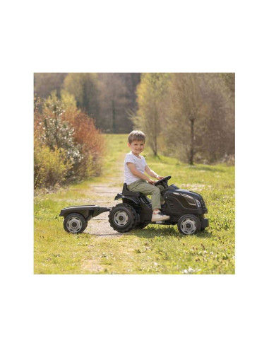 Tractor Infantil Con Pedales Farmer Xl Negro...