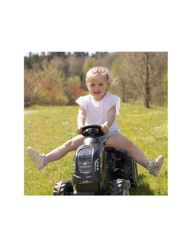 Tractor Infantil Con Pedales Farmer Xl Negro...