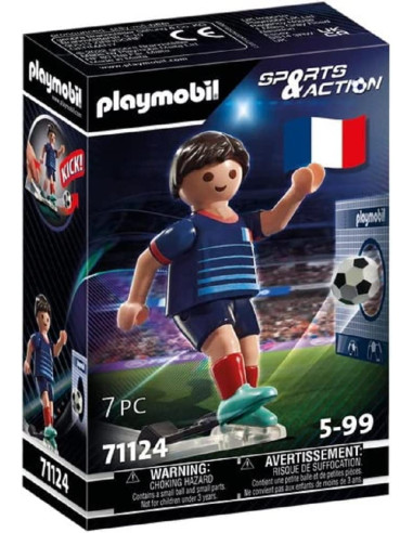 PLAYMOBIL 71124 - Jugador de Futbol - Francia B