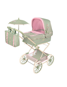 Carro de Muñecas Reborn Plegable con Manillar Regulable y...