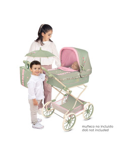 Carro de Muñecas Reborn Plegable con Manillar Regulable y... 2
