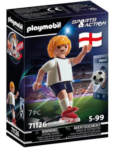 Playmobil 71126 Jugador Futbol Inglaterra