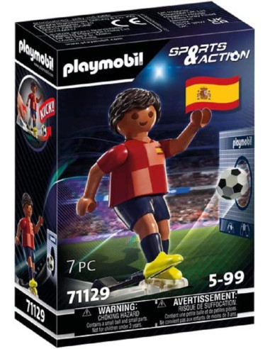 Playmobil 71129 Jugador Futbol Español