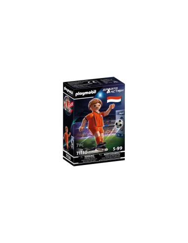 Playmobil jugador de futbol - paises bajos 71130