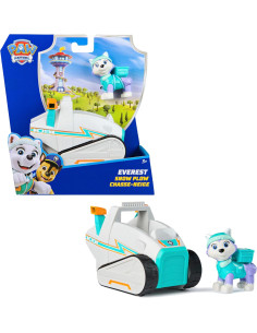 Paw Patrol Patrulla Canina - Figura Everest Moto de Nieve