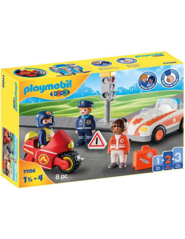 PLAYMOBIL 1.2.3 Héroes del día a día